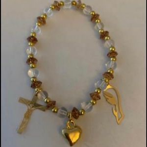 religious icons stretchy bracelet